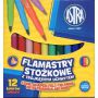 Pisaki Astra Jumbo stożkowe, 12 kolorów - 3
